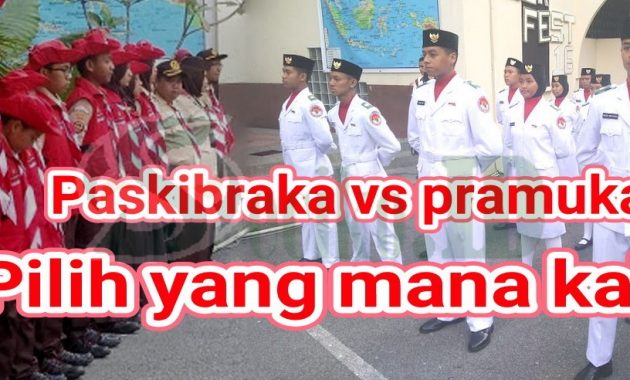 pramuka vs paskibra