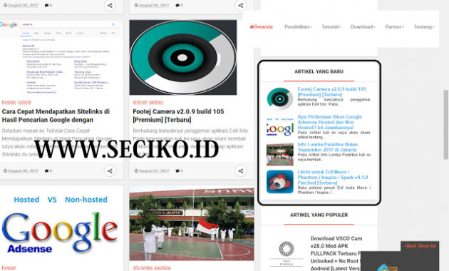 Cara Membuat Widget Postingan Terbaru di Blogspot Cara Membuat Widget Postingan Terbaru di Blogspot