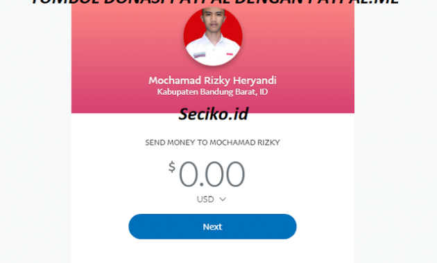 Cara Membuat Tombol Donasi Paypal dengan fiture Paypal.me Sangat Mudah!