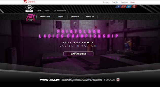 Cara Daftar Turnamen PBLC 2017 Season 2
