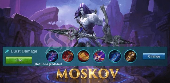 Build item moskov terbaik mobile legends
