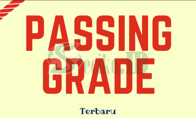 Passing Grade
