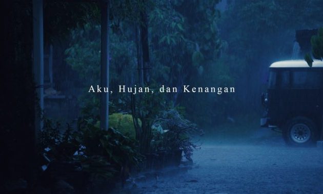 Air, Hujan dan kenangan