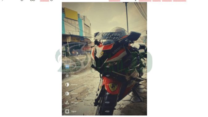 Cara memasukan filter vsco ke dalam gambar