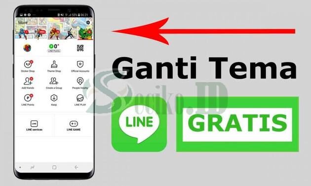 Download 400+ Tema Line Gratis Android dan iOS cara mengganti tema line gratis android dan ios