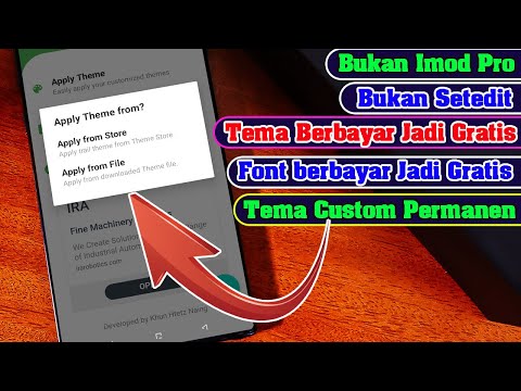 Video Cara Ubah Tema Berbayar Menjadi Gratis Tema Custom Jadi Permanen Oppo & Realme 2021