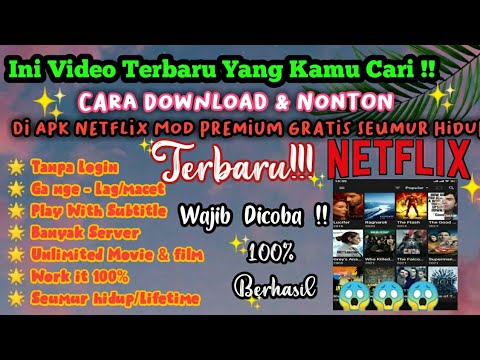 Video CARA TERBARU! DOWNLOAD NETFLIX MOD PREMIUM 2021 & NONTON GA NGE-LAG – MAHRIZA HAQUE 2021