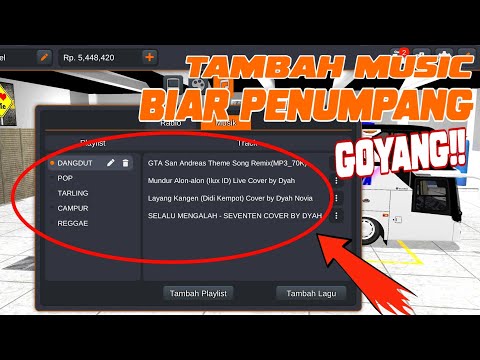 Video Cara menambahkan Music | Game Bus Simulator ID V3.1 2021