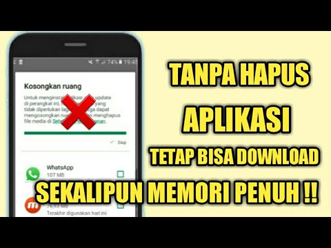 Video Cara Download Aplikasi Tanpa Menghapus Aplikasi Lain Walaupun Memori Penuh! 2021