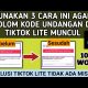 Video 3 CARA MENGATASI KOLOM KODE UNDANGAN TIKTOK LITE TIDAK MUNCUL // CARA MASUKKAN KODE UNDANGAN TIKTOK 2021