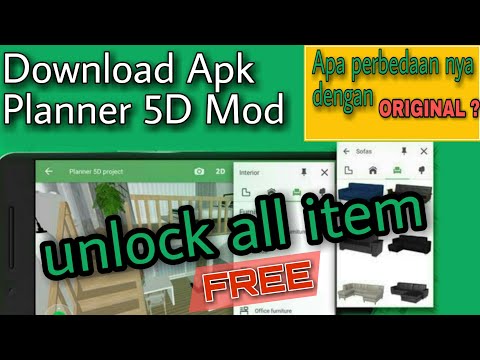 Video Cara Buka Kunci Planner 5D – How to Unlock Items on Planner 5D For Android 2021