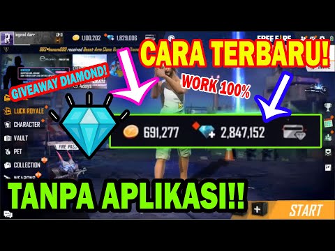 Video Tanpa Aplikasi!! Cara Mendapatkan Diamond free fire Gratis Terbaru 2020 – 2021 2021