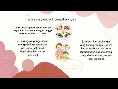 Video Penjelasan tentang cara pencegahan stunting 2021