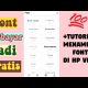 Cara menambahkan font di hp vivo!! 100% WORK !!! 2021