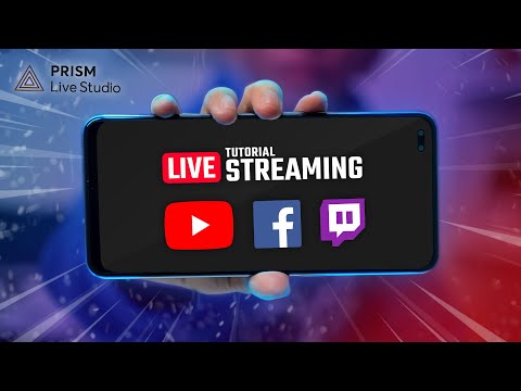 Cara Live Streaming Youtube / Facebook di Hp Android ft. PRISM Live Studio 2021
