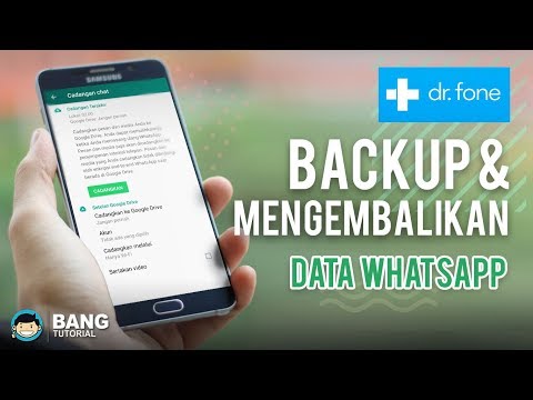 Cara Backup dan Mengembalikan data Whatsapp Android & iOS | DR.FONE TUTORIAL 2021