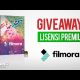 GIVEAWAY – LISENSI PREMIUM FILMORA 2021