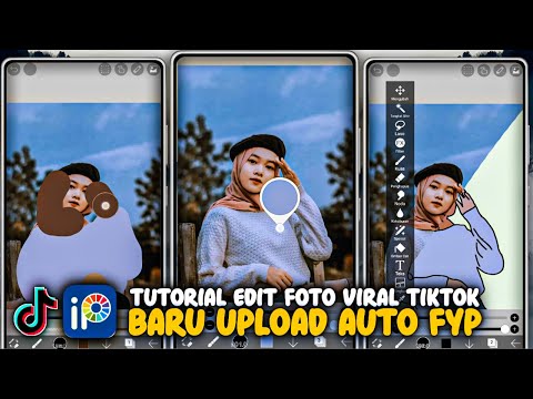 Tutorial Edit Foto Yang Lagi Viral di TikTok – Tutorial Tiktok Ibis Paint X