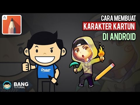 Cara Membuat Karakter Kartun Sendiri di Hp Android | Autodesk SketchBook Tutorial #1 Terbaru