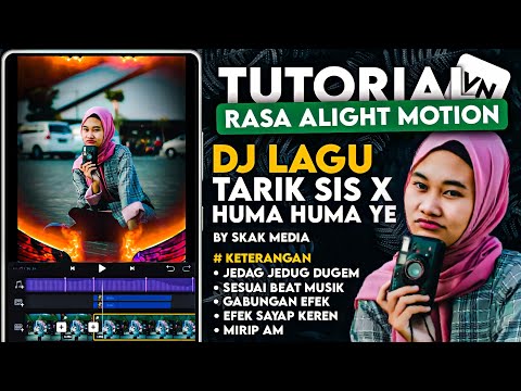 Tutorial Edit Video Jedag Jedug Efek Saber Sayap Keren VN Mirip AM Versi DJ Tarik sis X BOMA BOMA Ye Terbaru