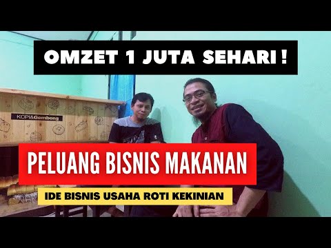 PELUANG USAHA MAKANAN | OMZET 1 JUTA SEHARI! | ROTI GEMBONG