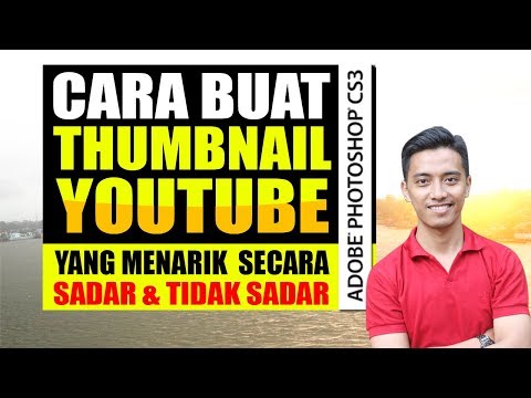 CARA BUAT THUMBNAIL YOUTUBE Youtube di Photoshop