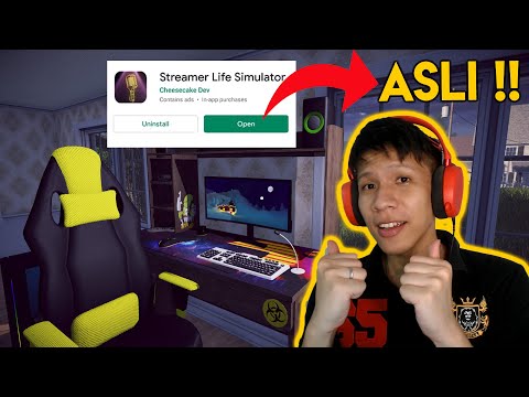 AKHIRNYA ! DOWNLOAD STREAMER LIFE SIMULATOR ANDROID ASLI 1000% !