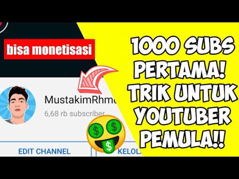 TRIK MENDAPATKAN SUBSRIBER SECARA GR4TIS (bisa monetisasi) Terbaru
