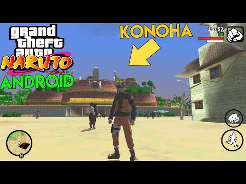 AKHIRNYA ! GTA SA Android Map NARUTO FULL ! Keluar Juga !