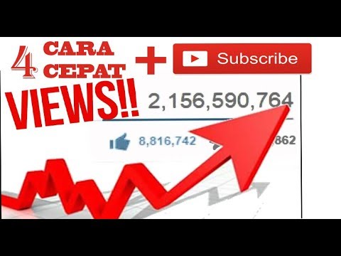 4 CARA CEPAT MENAMBAH VIEWERS DAN SUBSCRIBERS BAGI YOUTUBER PEMULA Terbaru