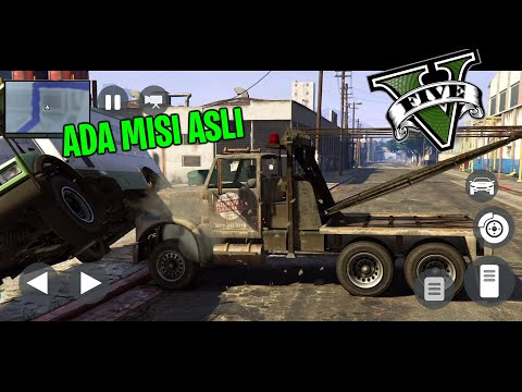 YES ! Cobain Misi GTA 5 Android ! HP Gaming Gue Lag Lagi Dong !