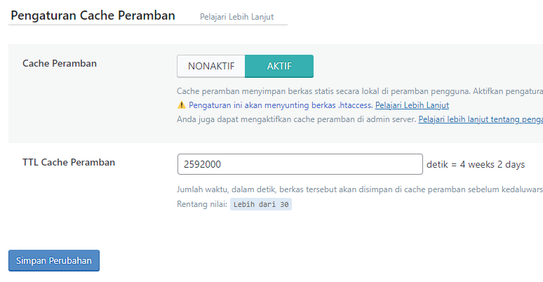 Cara Setting Plugin LiteSpeed Cache Terbaik | Seciko ID