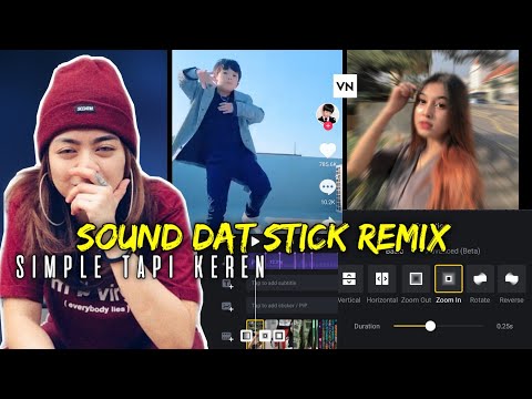 Rumus Edit Foto Jadi Video Transisi Tiktok Sound Jiwon / Dat Stick Remix