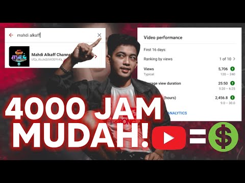 BELI JAM TAYANG YOUTUBE – BISA MONETISASI‼️ Terbaru