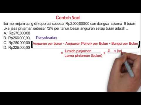 Menghitung Besar Angsuran Per Bulan – Rumus Cepat