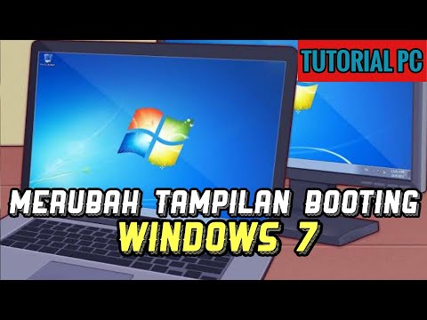 Merubah tampilan booting Win7 dengan Win7 Logon Background Changer Terbaru