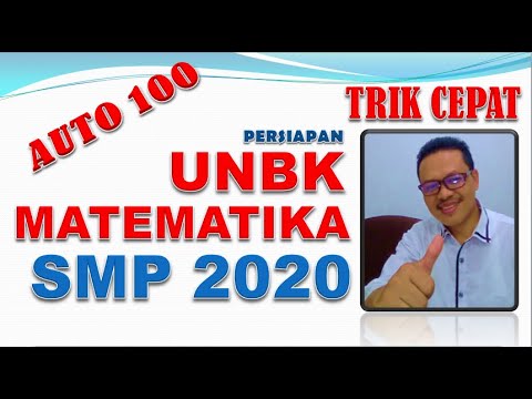 Pembahasan Soal UN UNBK Matematika SMP/MTs Tahun 2019
