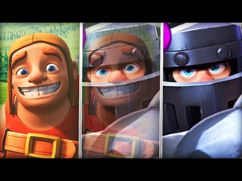 MEMBONGKAR Teori Builder COC Adalah Mega Knight Di Clash Royale