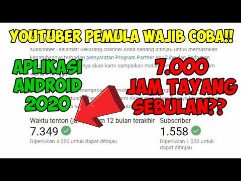 Cara Menambah Jam Tayang Youtube Dengan Aplikasi Android Terbaru