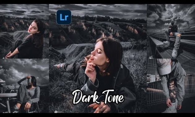 Tutorial edit foto Dark tone | Lightroom Tutorial