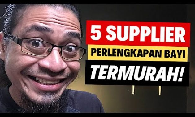 5 Supplier Perlengkapan Bayi Tangan Pertama Bisa Grosir!