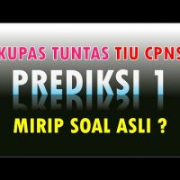 PREDIKSI 1 TIU CPNS 2021 PREDIKSI 1 TIU CPNS 2021