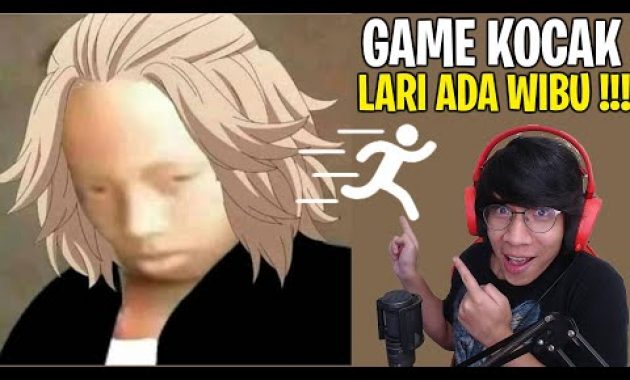 KOCAK ! Game Android Lari Ada WIBU ! WIBU Tersinggung ?!