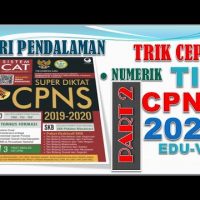 Trik Cara Cepat Menyelesaikan Soal TIU CPNS 2020 – Seri Pendalaman 2