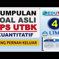 Soal ASLI TPS Kuantitatif UTBK (Matematika Dasar) Tahun Sebelumnya – SBMPTN 2021 [#4]