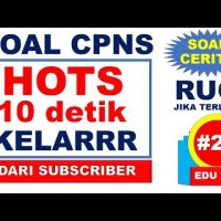 Pembahasan Soal Cerita HOTS CPNS 2021 dari Subcriber [#29]