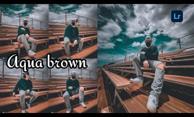 Tutorial edit foto Aqua Brown | Lightroom Tutorial