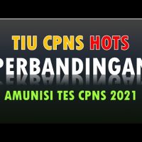 BAHAS SOAL HOTS PERBANDINGAN - TIU CPNS 2021 BAHAS SOAL HOTS PERBANDINGAN – TIU CPNS 2021
