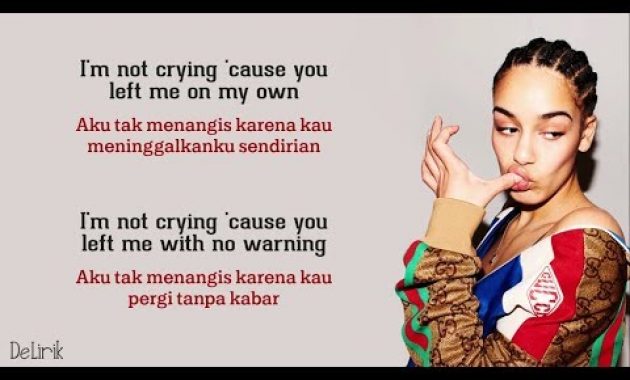 Download Lagu Don’t Watch Me Cry – Jorja Smith (Lyrics video dan terjemahan) – [Alexandra Porat Cover]
