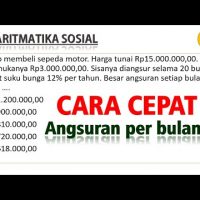 Cara Menghitung Angsuran Per Bulan – Soal Aritmatika Sosial TIU CPNS 2021 [#47]